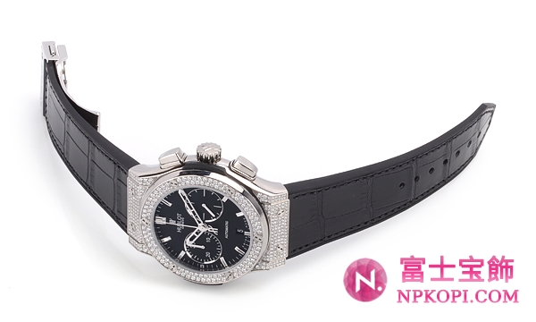 ウブロクラシックフュージョン チタニウムクロノグラフ ダイヤモンド 521.NX.1170.LR.1704